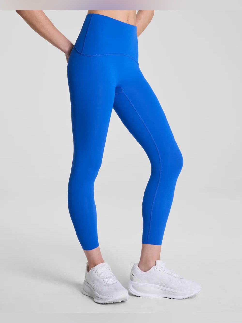 SPANX Bold Cobalt Performance Leggings Sz S